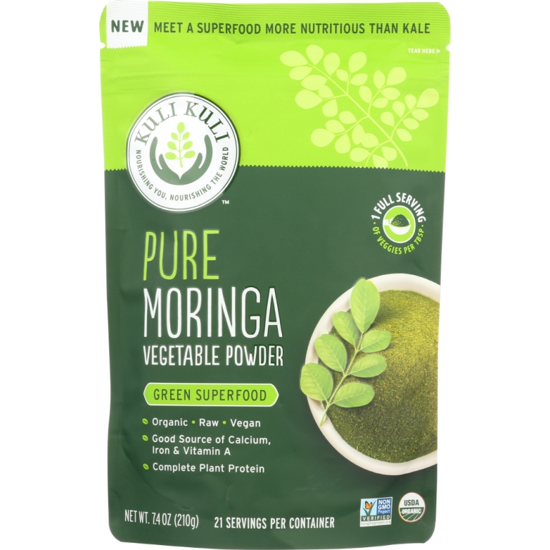 Pure Moringa Vegetable Powder, 7.4 Oz