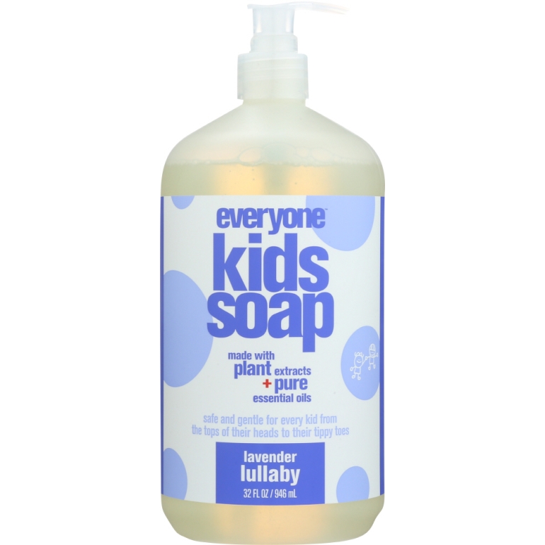 Everyone for Kids 3-in-1 Lavender Lullaby Soap, 32 oz