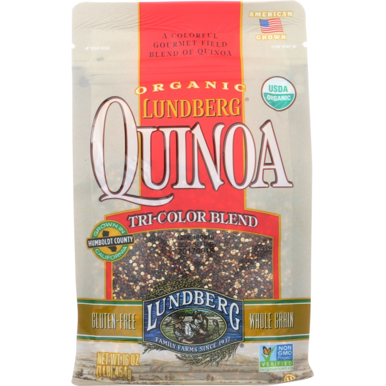 Organic Tri-Color Blend Quinoa, 1 lb