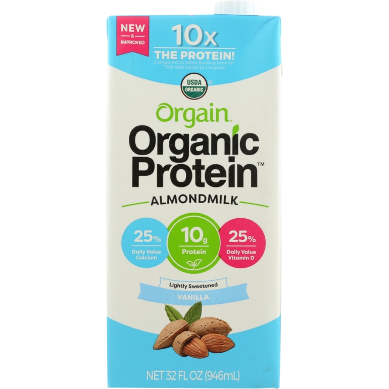 Organic Almond Milk Lightly Sweetened Vanilla, 32 oz