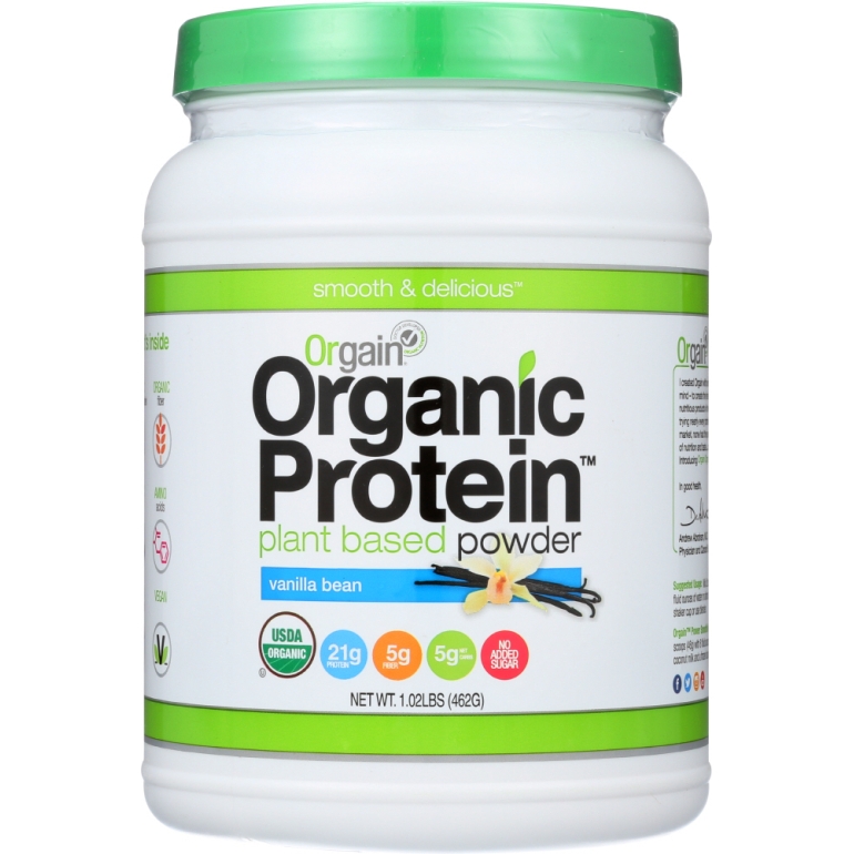 Protein Powder Vanilla Bean, 1.02 lb