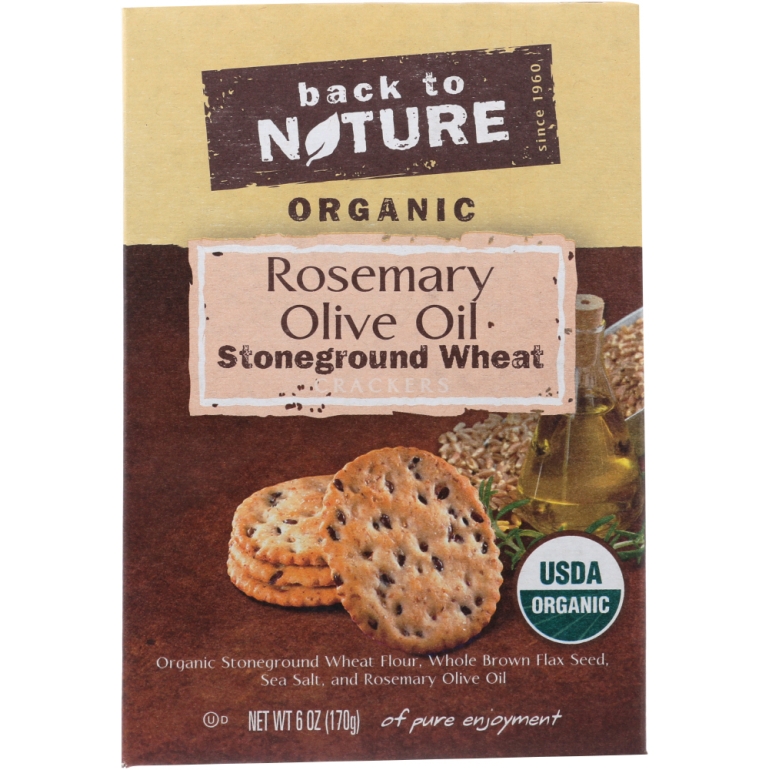 Rosemary and Olive Oil  Cracker, 6 oz