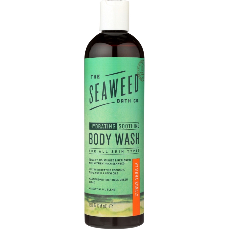 Wash Body Citrus Vanilla, 12 oz