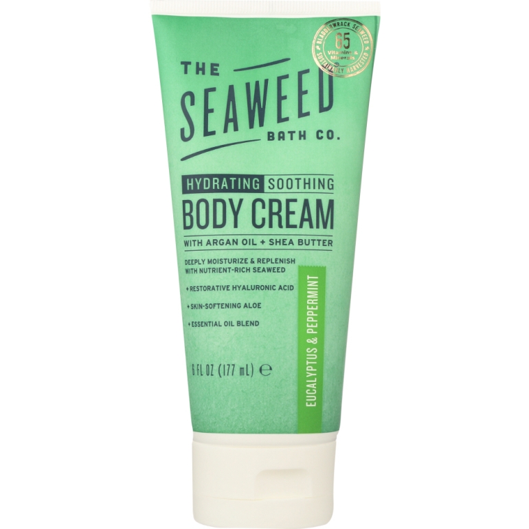 Cream Body Eucalyptus & Peppermint, 6 oz