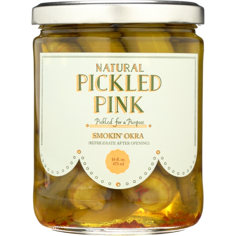 Okra Pickled, 16 oz