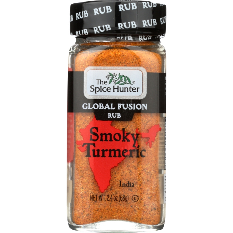 Global Fusion Rub Smokey Turmeric, 2.4 oz