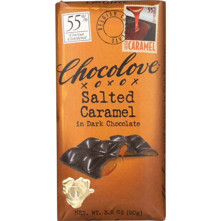 Dark Chocolate Caramel Bar, 3.2 oz