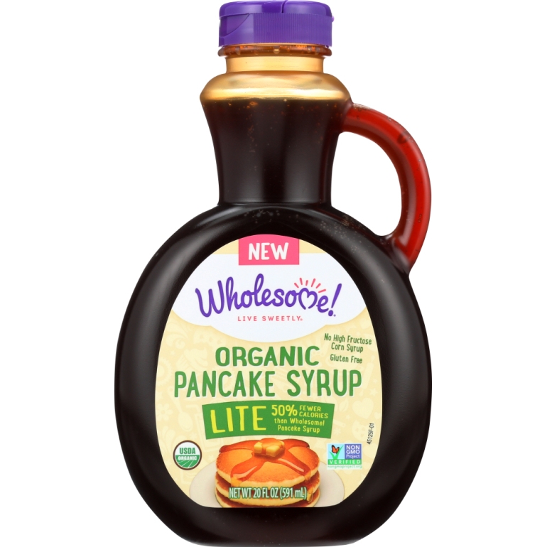 Organic Pancake Syrup Lite, 20 Oz