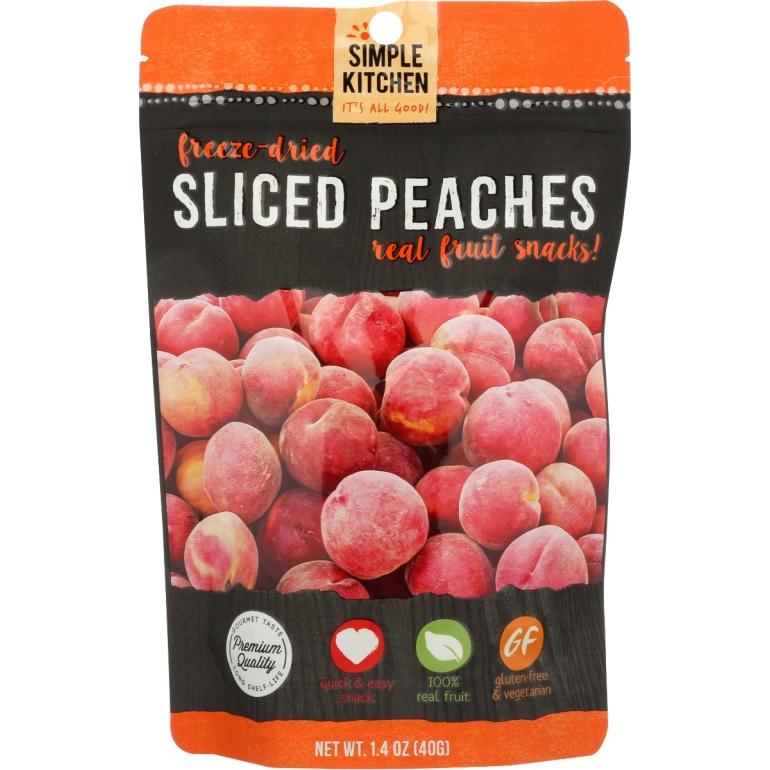 Freeze Dried Sliced Peaches, 1.4 oz