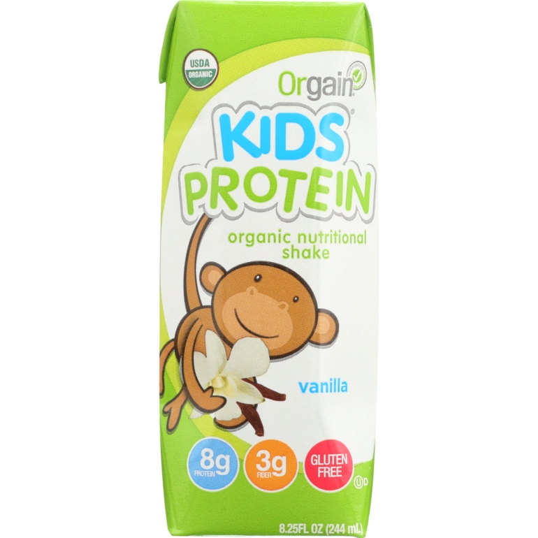 Healthy Kids Organic Nutritional Shake Vanilla, 8.25 oz