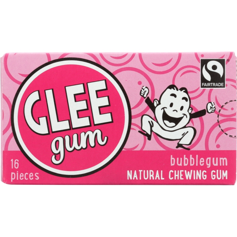 All Natural Bubble Gum, 16 pc