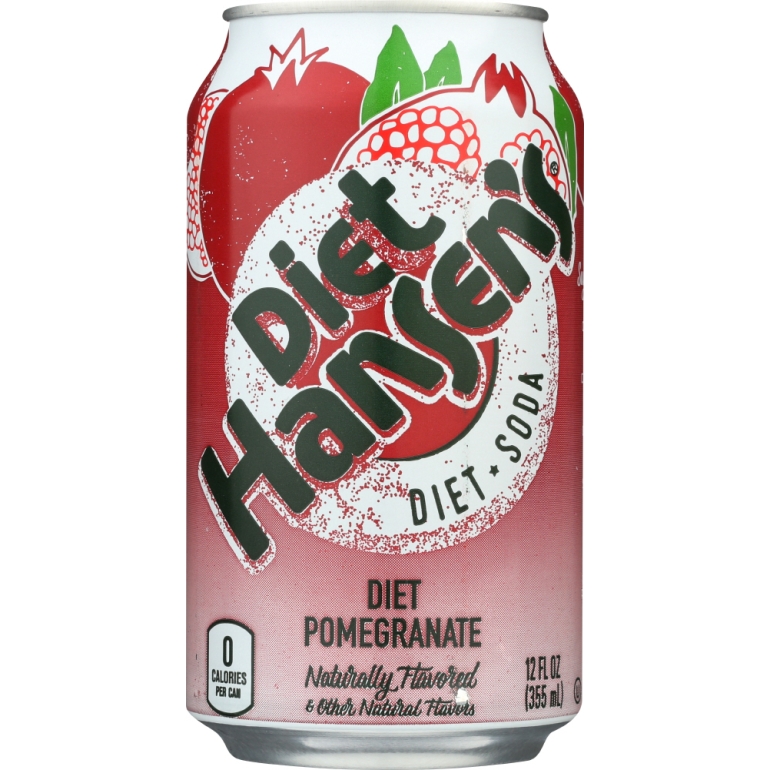 Diet Soda Pomegranate 6-12oz, 72 oz