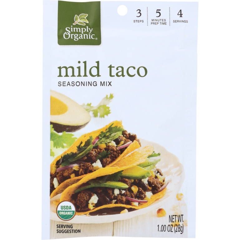 Mix Taco Seasoning Mild, 1 oz