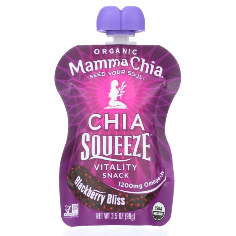 Blackberry Bliss Organic Chia Squeeze, 3.5 oz