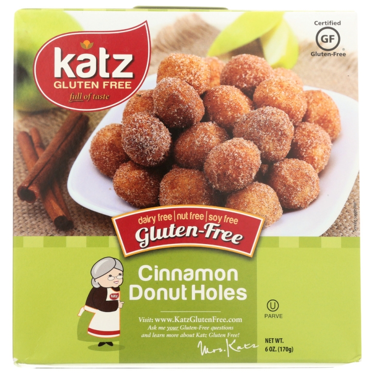 Gluten Free Cinnamon Donut Holes, 6 oz