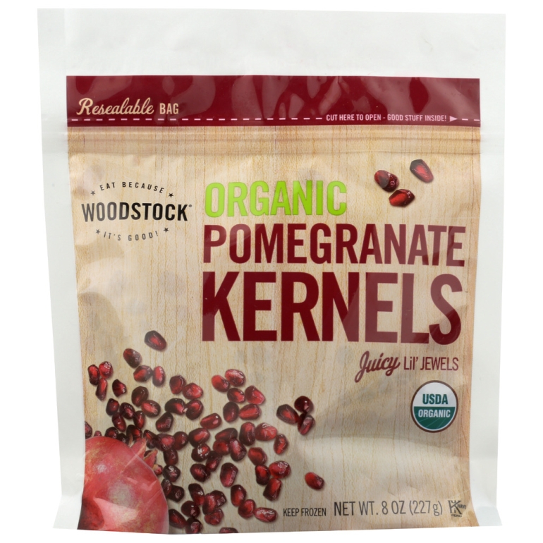 Organic Frozen Pomegranate Kernels, 8 oz