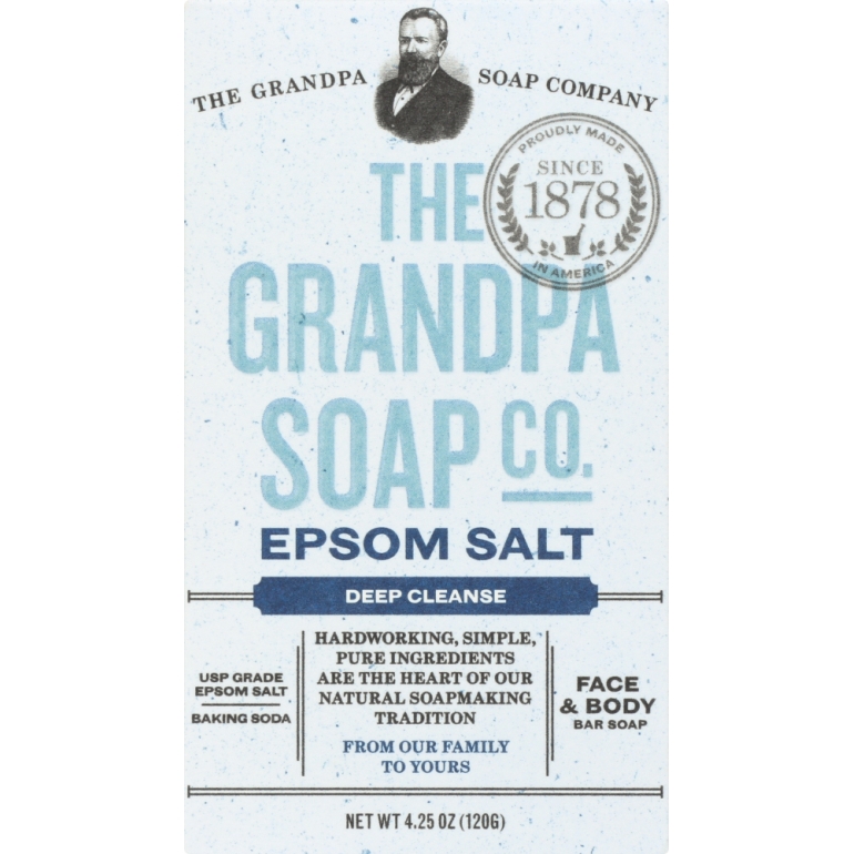 Soap Bar Epsom Salt, 4.25 oz