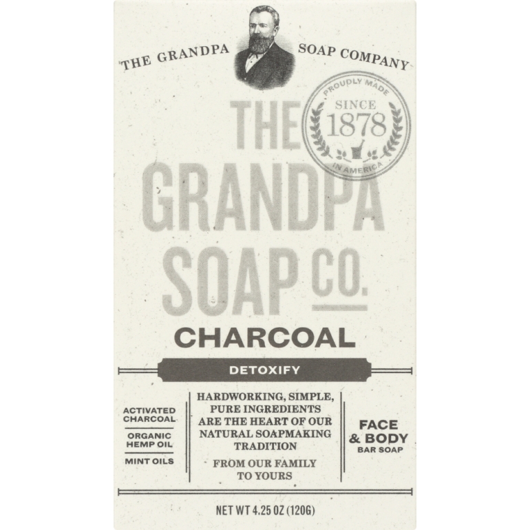 Soap Bar Charcoal, 4.25 oz