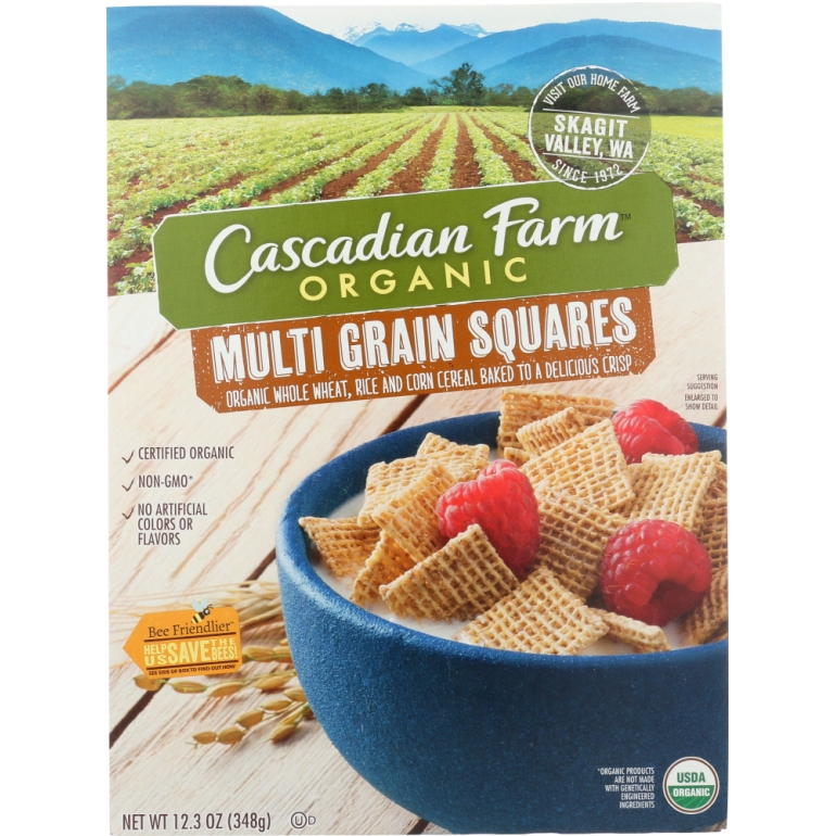 Multi Grain Squares Cereal, 12.3 oz