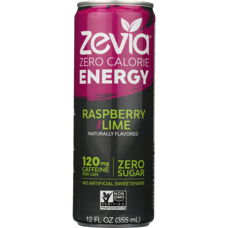 Energy Raspberry Lime Zero Calorie, 12 oz
