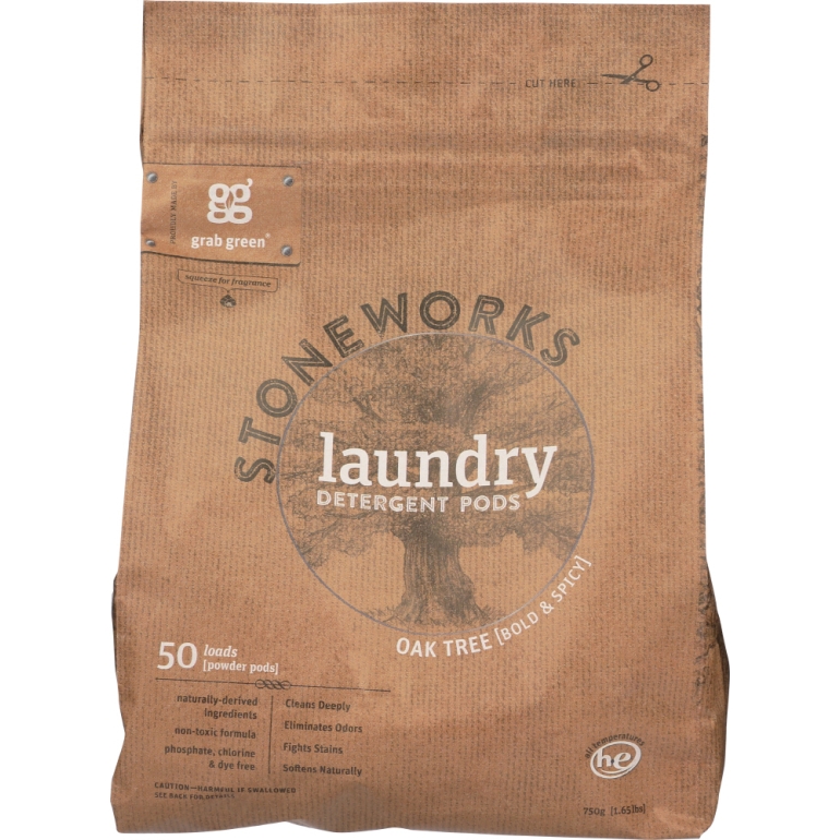 Laundry Detergent Pods Oak Tree, 1.65 lb