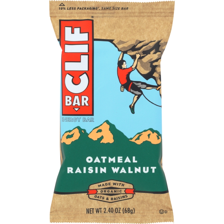 Energy Bar Organic Oatmeal Raisin Walnut, 2.4 Oz