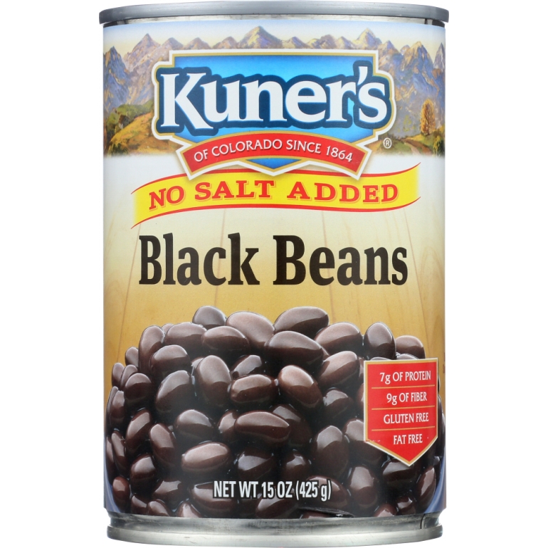 Black Beans No Salt Added, 15 oz