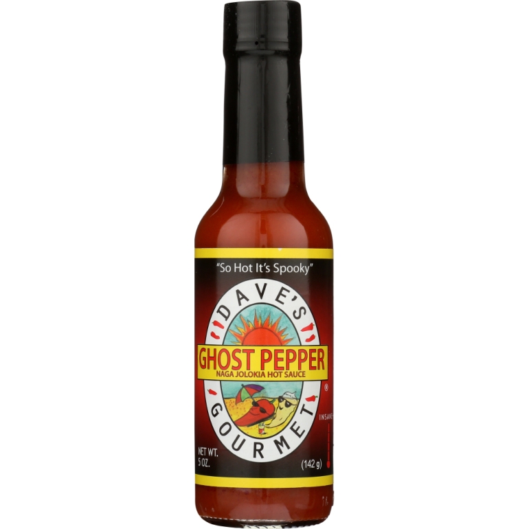 Ghost Pepper Naga Jolokia Hot Sauce, 5 Oz