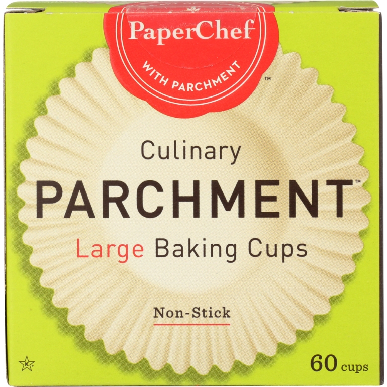 Large Parchment Baking Cups, 60 pc