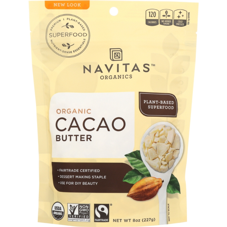 Cacao Butter, 8 oz