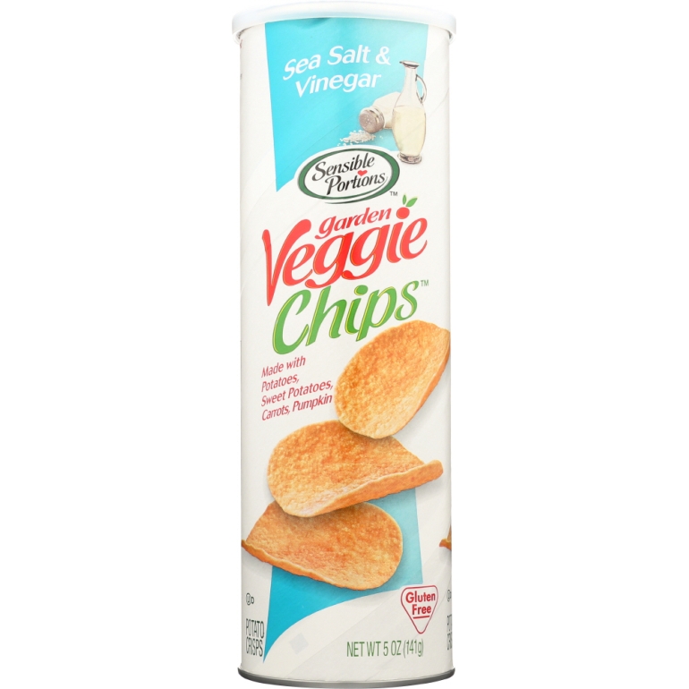 Stacked Garden Veggie Chips Sea Salt & Vinegar, 5 oz