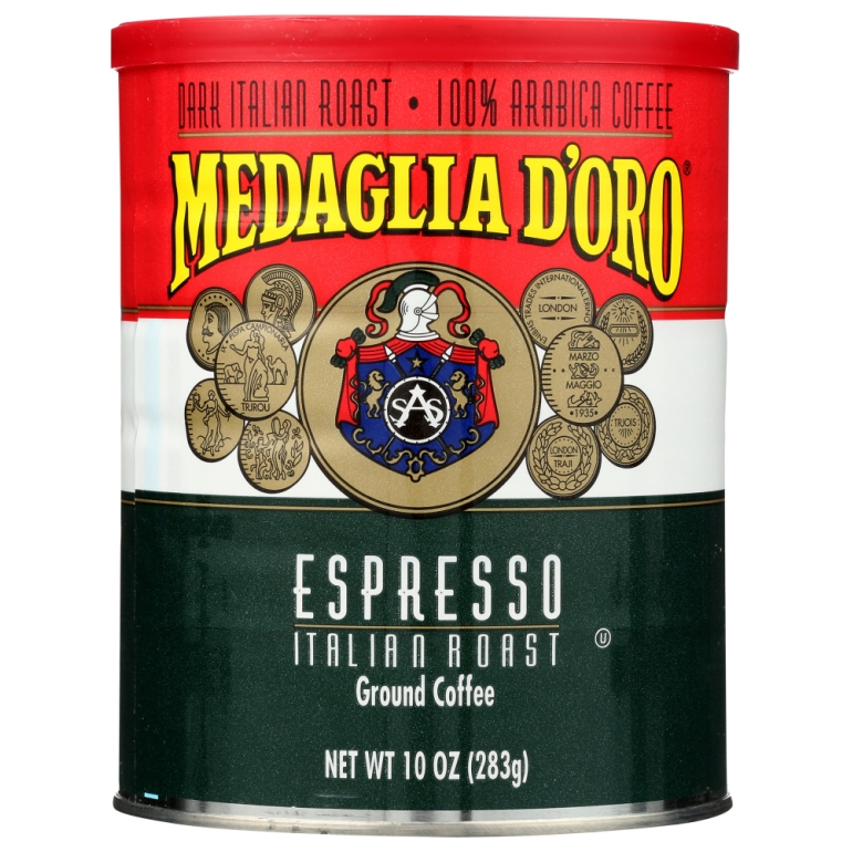 Italian Roast Espresso Ground Coffee, 10 oz