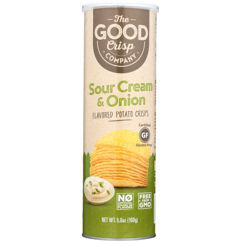 Potato Crisps Sour Cream & Onion Flavor, 5.6 oz