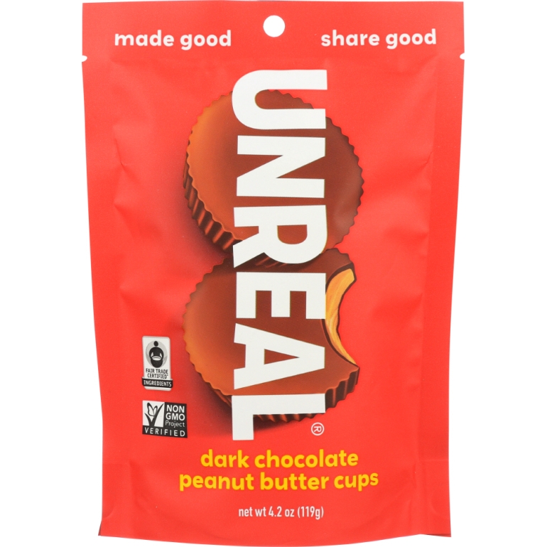 Dark Chocolate Peanut Butter Cups, 4 oz