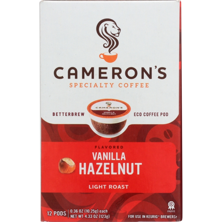 Vanilla Coffee Hazelnut SS, 4.33 oz