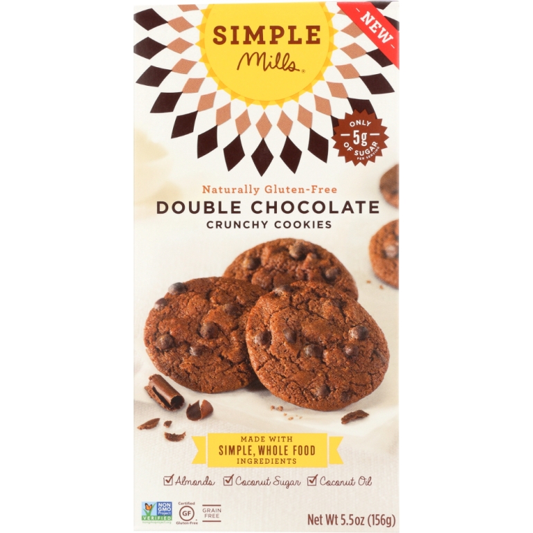 Crunchy Double Chocolate Cookies, 5.5 oz