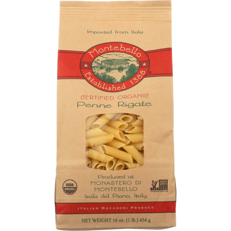 Organic Penne Rigate Pasta, 16 oz