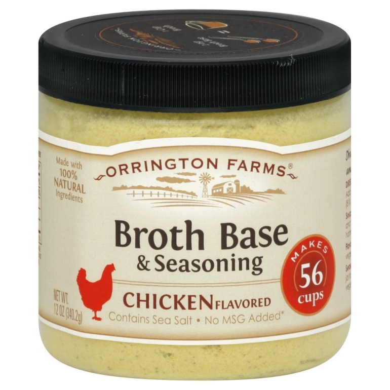 Chicken Flavored Broth Base & Seasoning, 12 oz
