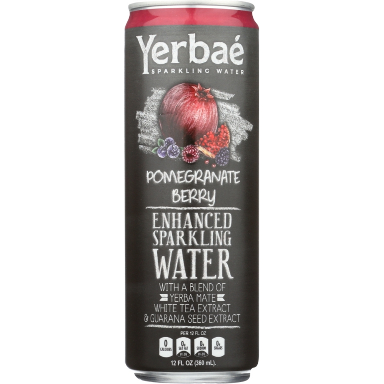 Enhanced Sparkling Water Pomegranate Berry, 12 fl oz