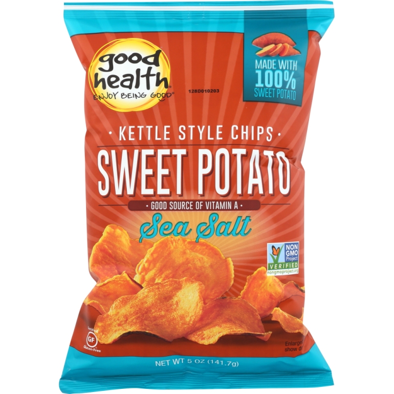 Sweet Potato Kettle Chips Sea Salt, 5 oz