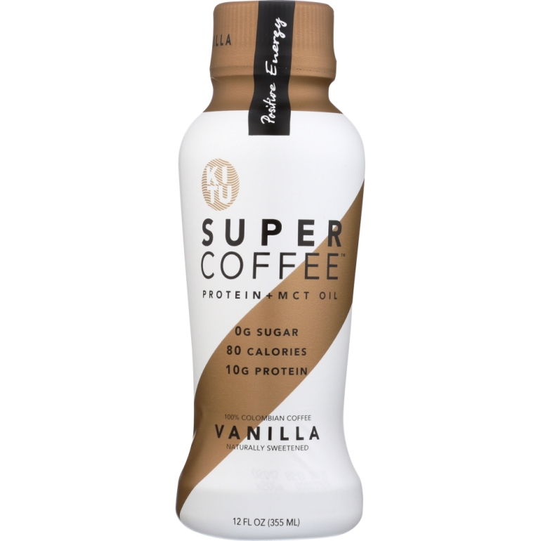 Coffee Vanilla Bean Bottle, 12 oz