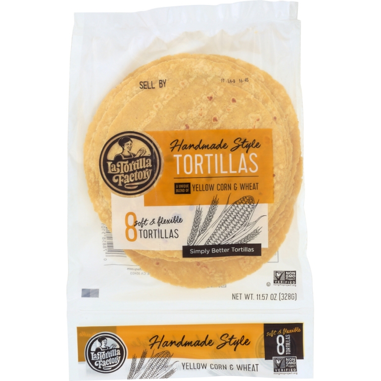 Hand Made Yellow Corn Tortillas, 11.57 oz