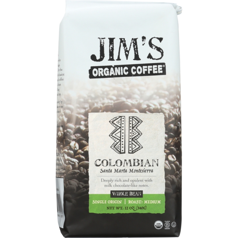 Whole Bean Colombian, 12 oz