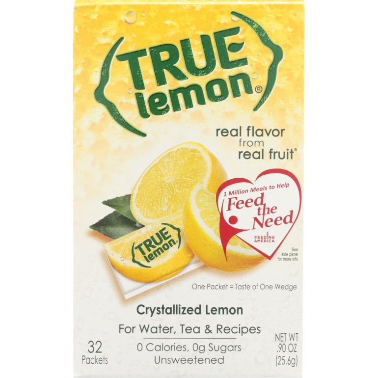 Crystallized Lemon 32 Packets, 0.9 oz