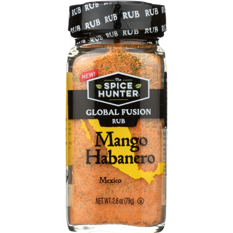 Global Fusion Rub Mango Habanero, 2.8 oz
