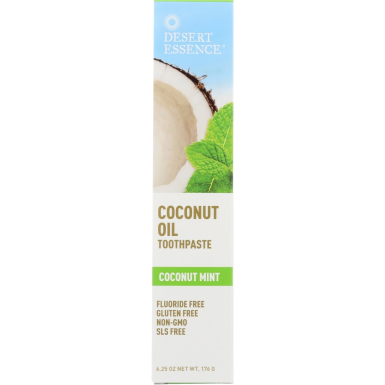 Toothpaste Coconut Oil, 6.25 oz
