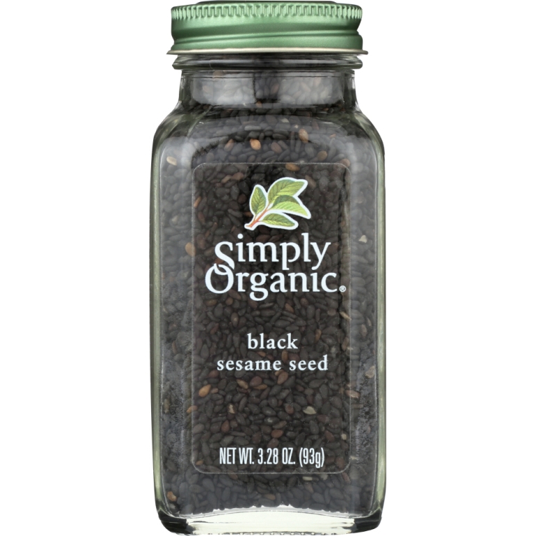 Seasoning Seeds Black Sesame, 3.28 oz