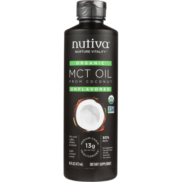 Organic Mct Oil, 16 oz