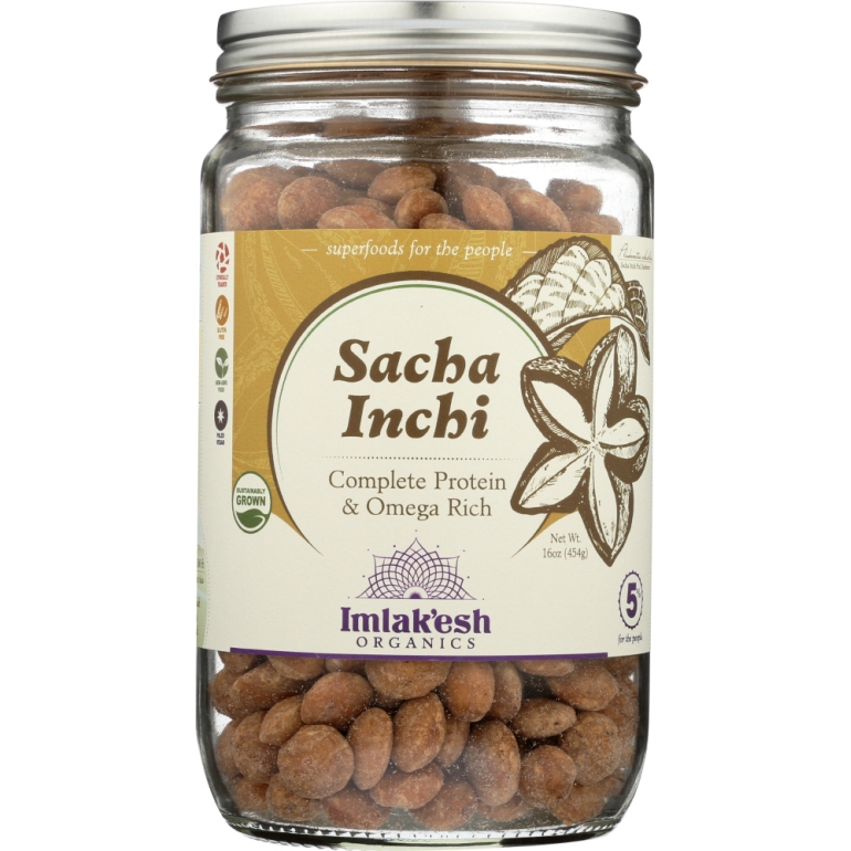 Sacha Inchi Seeds, 16 oz