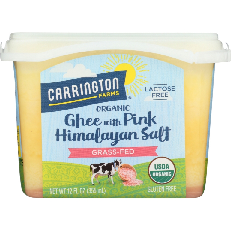 Ghee with Pink Himalayan Salt Organic, 12 oz